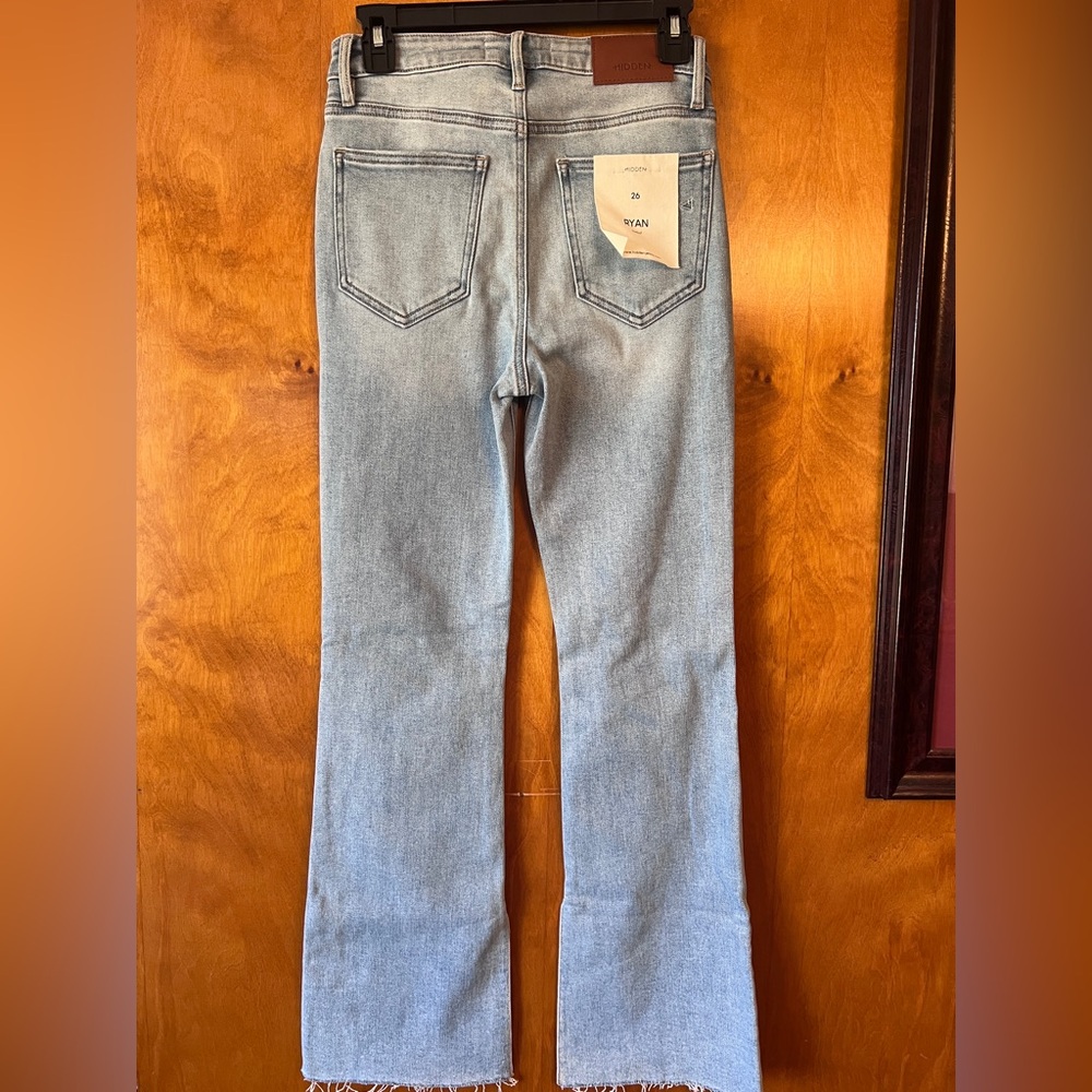 NWT HIDDEN RYAN BOOTCUT JEANS SIZE 26 - Picture 3 of 5